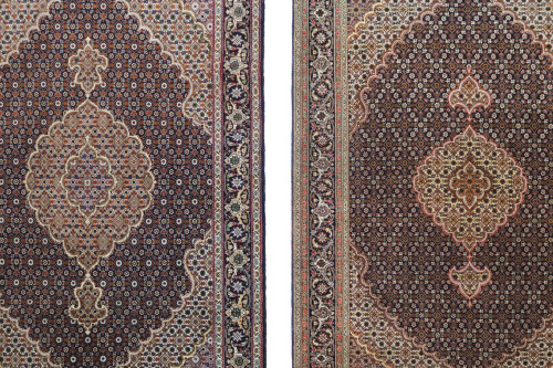 Mahi Tabriz Persian Rug Matching Pair (Ref 1041) 151x101cm