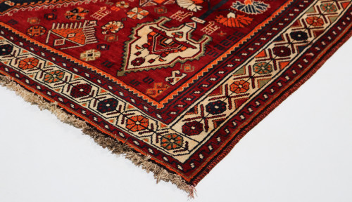 Vintage Shiraz Qashqai  Persian Rug (Ref 9218) 293x212cm