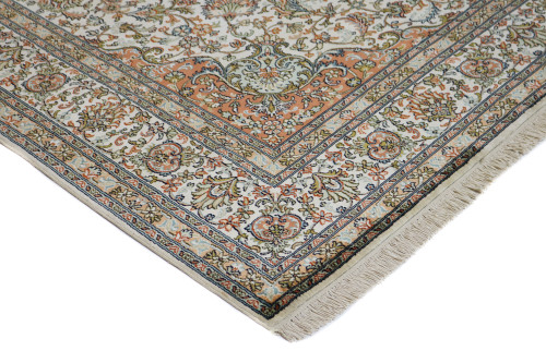 Kashmir Pure Silk Rug (Ref 409) 250x173cm