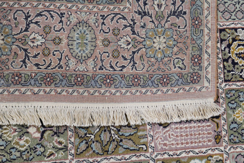 Kashmir Fine Pure Silk Rug (Ref 1610) 266x183cm