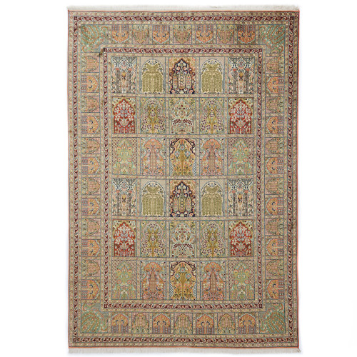 Kashmir Fine Pure Silk Rug (Ref 3559) 292x196cm