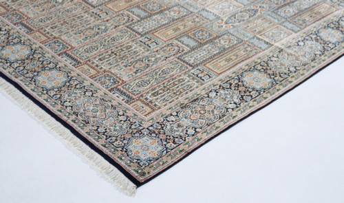 Fine Kashmir Pure Silk Rug (Ref 1030a) 210x157cm