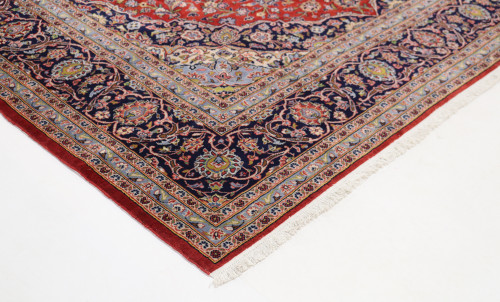  Kashan Fine Lambswool Persian Rug (Ref 14) 347x245cm