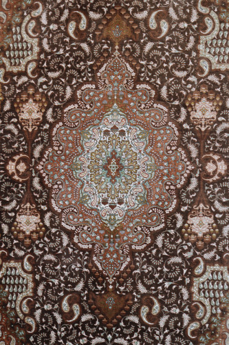 Qum Pure Silk Fine Persian Rug (Ref 1165) 196x132cm
