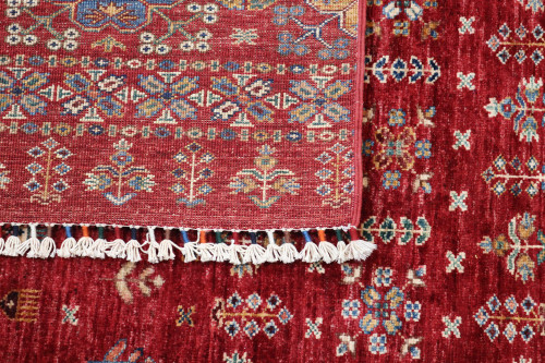  Kazak Suzani Khorjin Fine Veg Dye Rug (Ref 604) 282x178cm