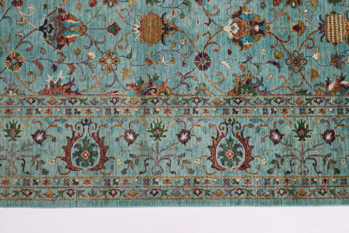 Suzani Khorjin Pictorial Fine Veg Dye Rug (Ref 115) 406x305cm