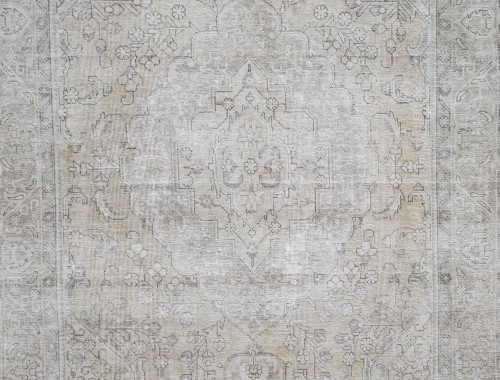 Tabriz Vintage Zero Pile Persian Rug (Ref 246) 297x195cm