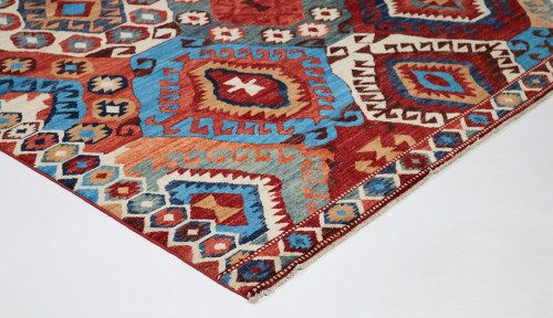 Sultani Khorjin Floral Fine Veg Dye Rug (Ref 102) 293x244cm