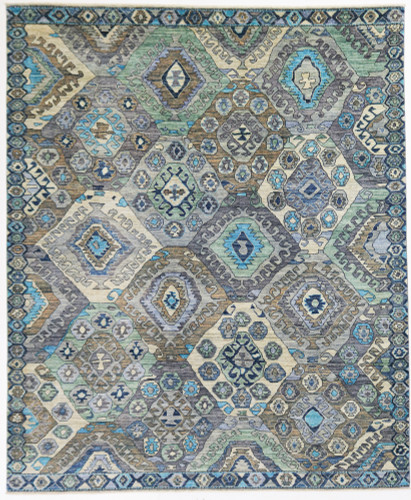 Sultani Khorjin Floral Fine Veg Dye Rug (Ref 105) 302x247cm