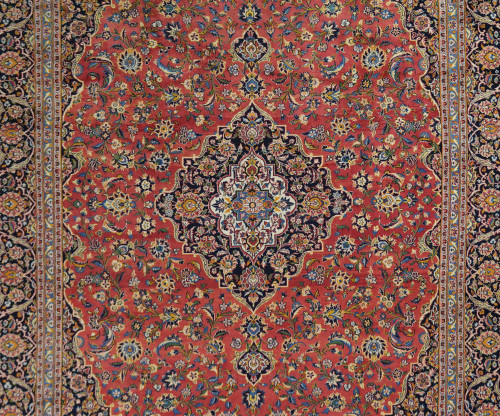 Kashan Vintage Oversize Persian Rug (Ref 117) 453x308cm