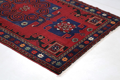  Hamadan Zenjan Persian Rug (Ref 61) 210x136cm