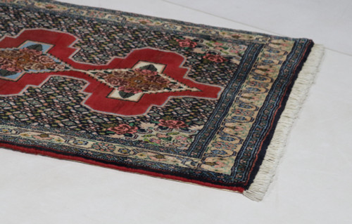  Senneh Fine Persian Runner (Ref 202) 374x89cm