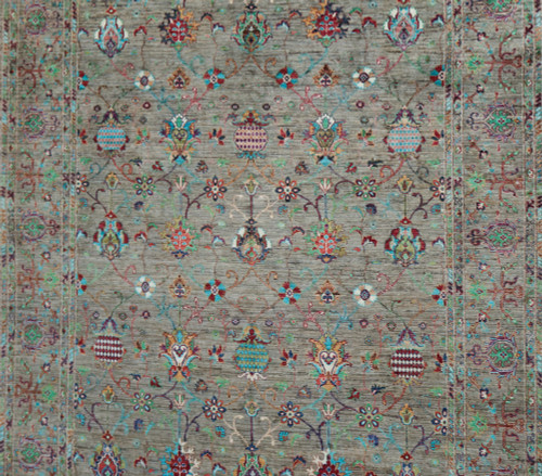 Khorjin Fine Floral Veg Dye Rug (Ref 2316) 360x257cm