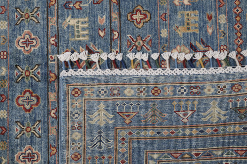 Suzani Khorjin Fine Veg Dye Rug (Ref 16) 197x150cm