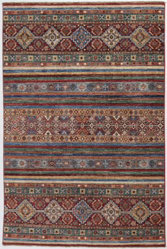 Kazak Suzani Khorjin Fine Veg Dye Rug (Ref 3501) 230x156cm