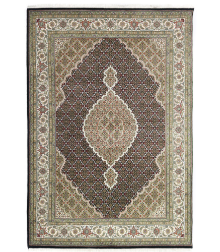 Mahi Tabriz Jaipur Rug Wool and Silk (Ref 1099) 237x166cm