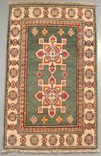 Kazak Veggie Dye Rug (Ref 1211) 98x61cm
