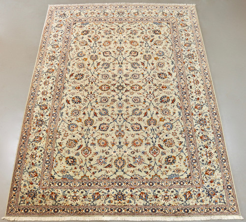 Pistachio Kashan Persian Rug (Ref 203) 385x280cm