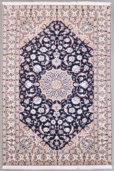Nain Blue Persian Rug (Ref 248) 267x167cm