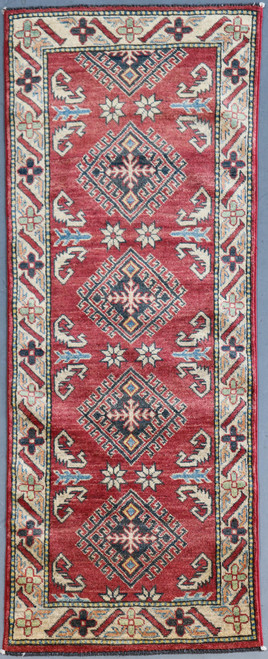 Kazak Veggie Dye Runner (Ref 46) 198x77cm
