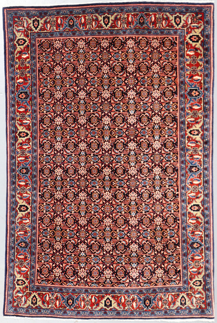Jozan Fine Vintage c1950  Persian Rug (Ref 818) 150x103cm