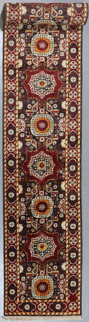 Chobi Natural Dye Runner (Ref 768) 668 x79cm