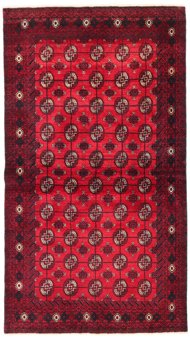 Turkmen Vintage Persian Tribal Rug (Ref 399) 218x123cm
