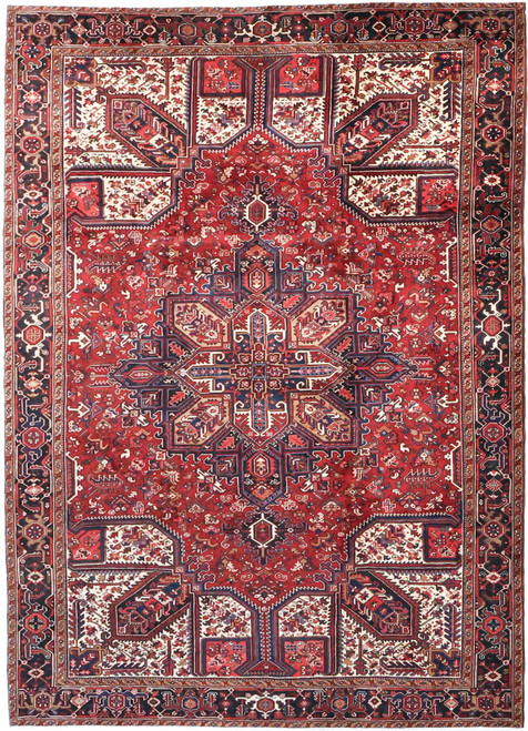 Heriz Vintage Fine Persian Rug (Ref 632) 405x285cm