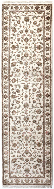 Fine Jaipur wool and silk Runner (Ref 54) 300x83cm