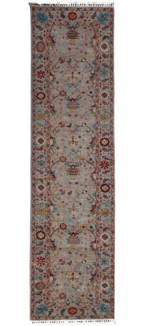 Fine Chobi Khorjin Fine Veg Dye Runner (Ref 6030) 293x79cm