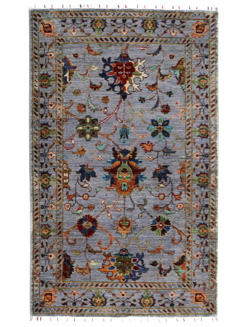 Suzani Khorjin Fine Veg Dye Rug (Ref 5013) 146x93cm