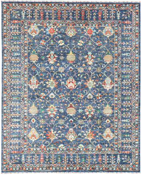 Suzani Khorjin Fine Veg Dye Rug (Ref 8048) 309x253cm