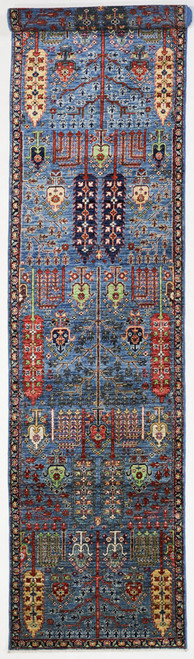 Khorjin Fine Veg Dye Runner (Ref 9056)  449 x86cm