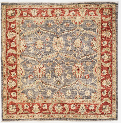 Chobi Veg Dye Rug (Ref 9061) 141x146cm