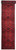 Khal Sharif Tribal Runner (Ref 8072) 712x82cm
