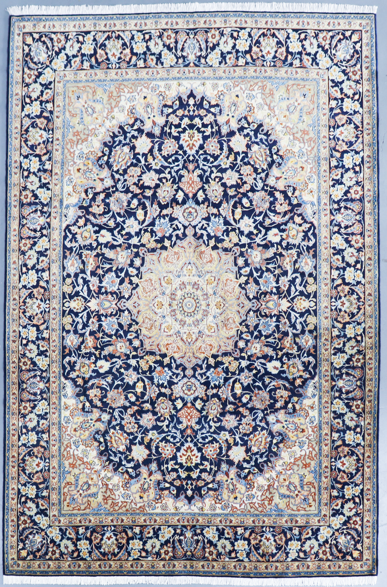 Isfahan Fine Persian Rug Ref 73
