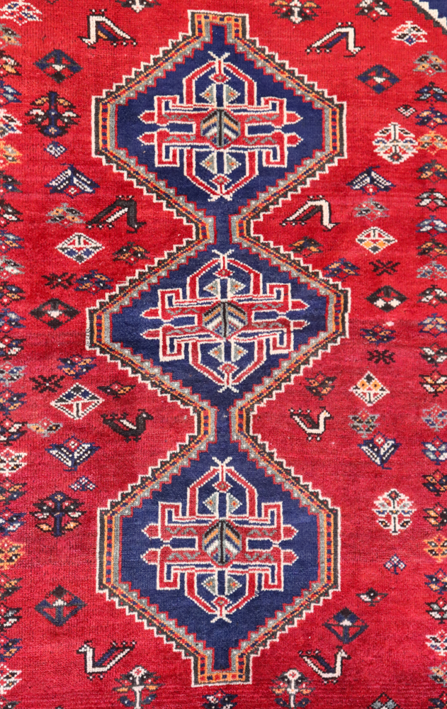 Shiraz Qashqai Persian Rug (Ref 295) 245x155cm - Persian Rug Co.