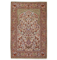 Isfahan Tree of Life Fine Persian Rug (Ref 73a) 170x110cm