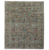 Kazak Suzani Khorjin Fine Veg Dye Rug (Ref 3004) 297x246cm