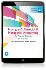 9781292731230::Horngren's Financial & Managerial Accounting, The Financial Chapters, Global Edition ,8th edition