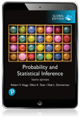 9781292454757::Probability and Statistical Inference, Global Edition ,10th edition