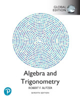 9781292477657::Algebra and Trigonometry, Global Edition -- Pearson eText (OLP) 180 days Subscription ,7th edition