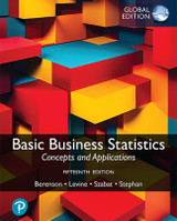 9781292748634::Basic Business Statistics, Global Edition ,15th edition
