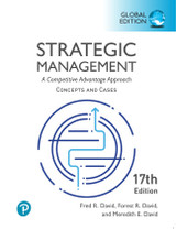 9781292746296::Strategic Management: A Competitive Advantage Approach, Concepts and Cases, Global Edition -- Pearson eText (OLP) 5Yr Subscription ,17th edition
