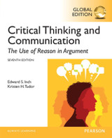 9781292477107::Critical Thinking and Communication: The Use of Reason in Argument, Global Edition ,7th edition