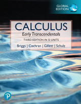 9781292755038::Calculus: Early Transcendentals, Global Edition ,3rd edition