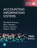 9781292478470::Accounting Information Systems, Global Edition ,16th edition