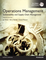 9781292477633::Operations Management: Sustainability and Supply Chain Management, Global Edition -- Pearson eText (OLP) 180 days Subscription ,12th edition