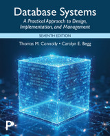 9781292745916::Database Systems: A Practical Approach to Design, Implementation, and Management, Global Edition ,7th edition