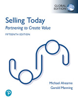 9781292745480::Selling Today: Partnering to Create Value, Global Edition ,15th edition